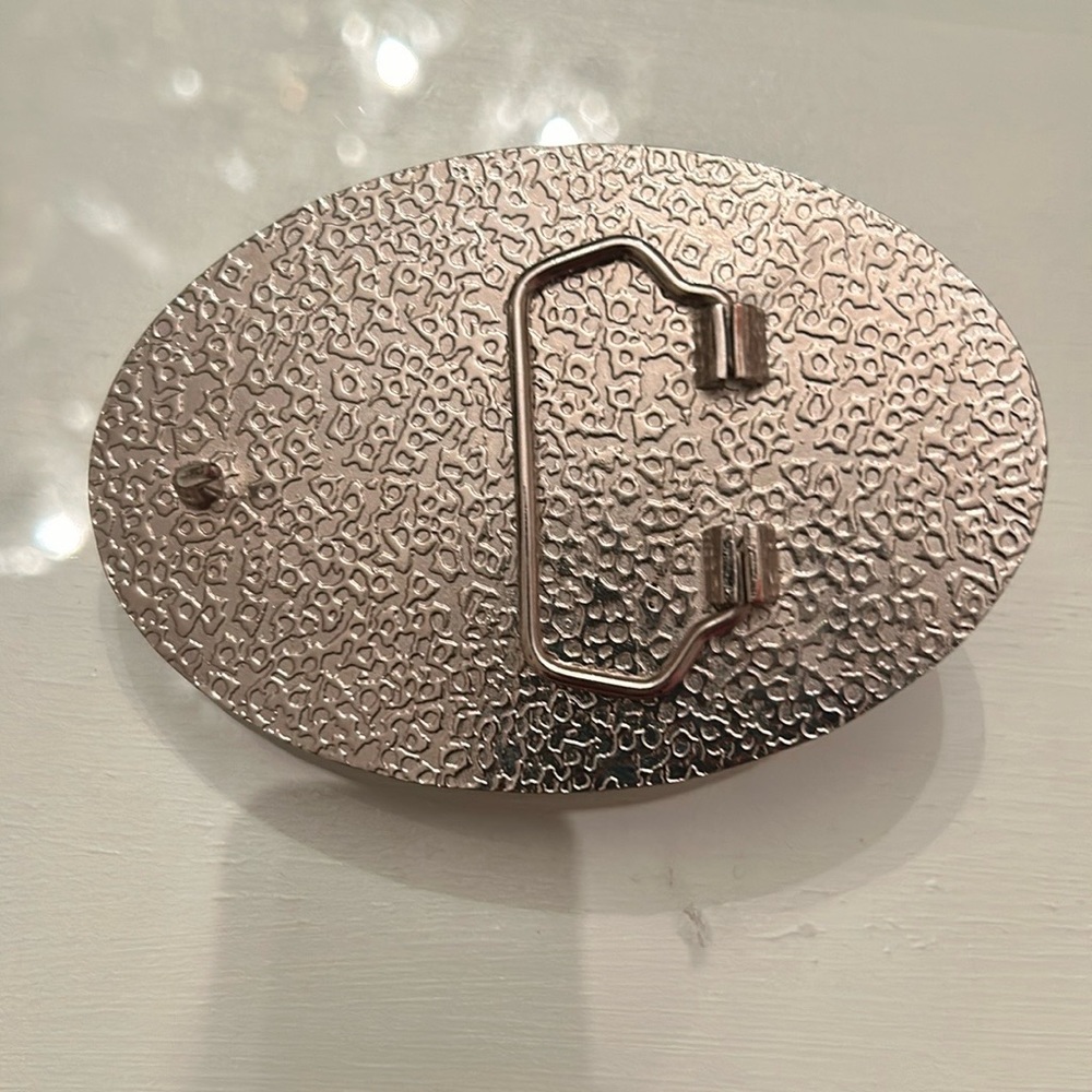 Vintage Stone and crystal belt buckle - Picture 8 of 14